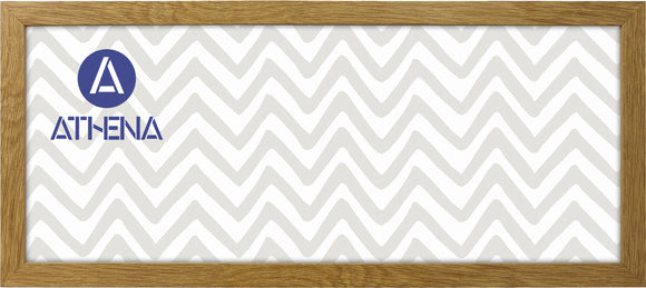 Athena thin Oak Block Premium Wood Picture Frame
