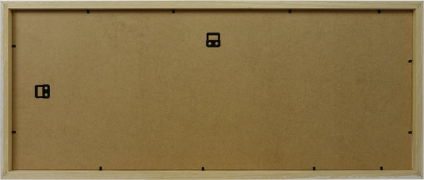 Athena Black Woodgrain Thin Block Premium Wood Picture Frame
