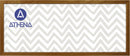 Athena Honey Oak Thin Block Premium Wood Picture Frame-7