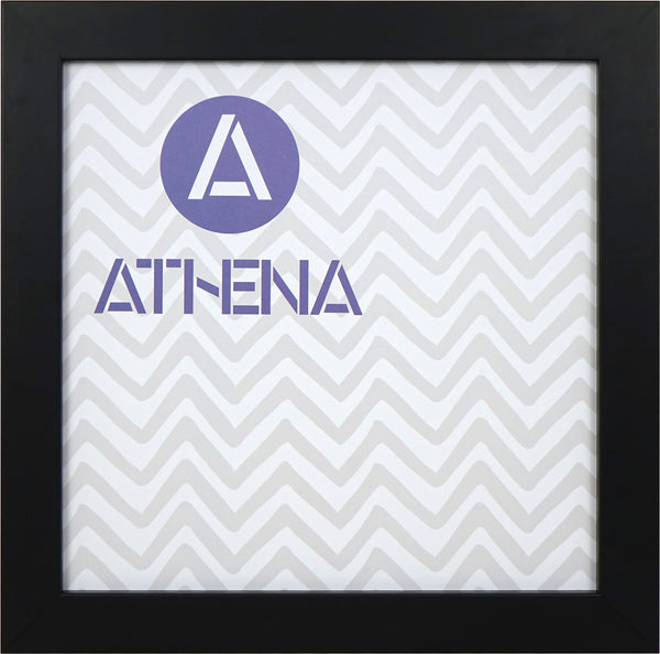 Athena Matt Black Block Premium Wood Picture Frame