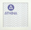 Athena Matt White Block Premium Wood Picture Frame