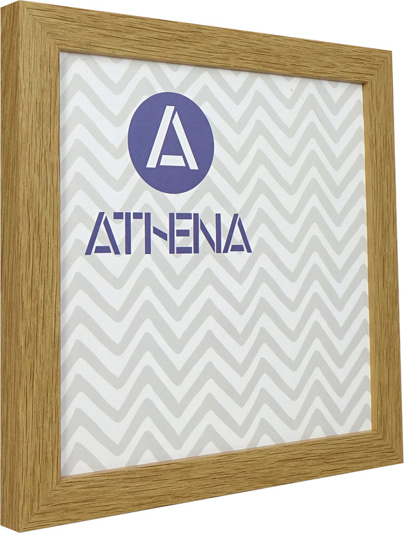 Athena Oak Block Premium Wood Picture Frame