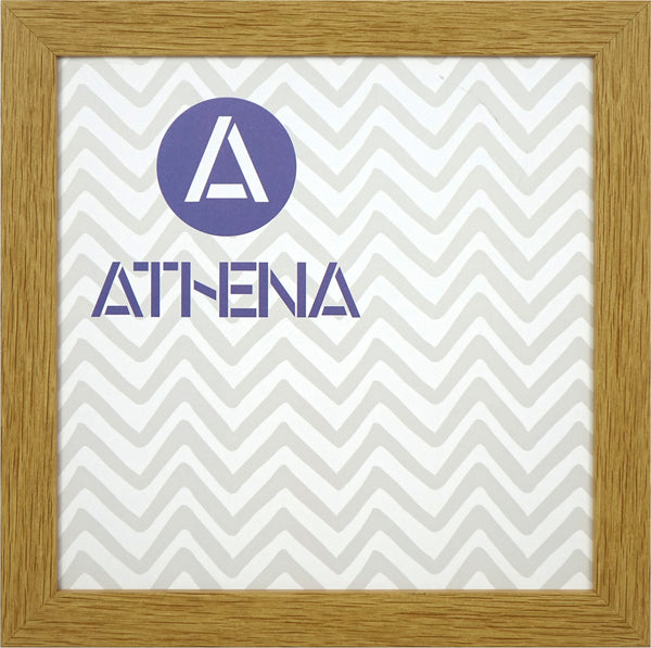 Athena Oak Block Premium Wood Picture Frame