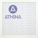 Athena Matt White Thin Block Premium Wood Picture Frame-2
