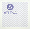 Athena Matt White Thin Block Premium Wood Picture Frame