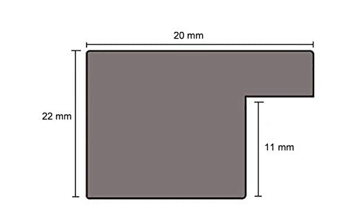 Vivarti Thin Box Matt Black Picture Frame