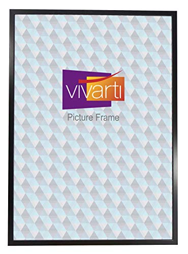 Vivarti Thin Matt Black Picture Frame