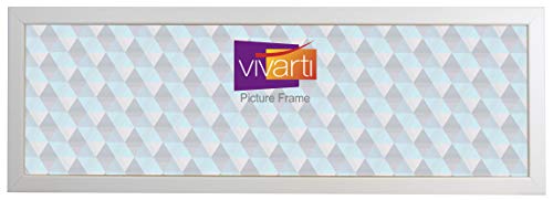 Vivarti Thin Matt White Picture Frame
