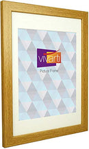 Vivarti Standard Mount Oak Picture Frame-9
