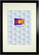 Vivarti Standard Mount Matt Black Picture Frame-1