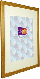 Vivarti Standard Mount Oak Picture Frame-4