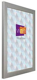 Vivarti Thin Matt Silver Picture Frame-27