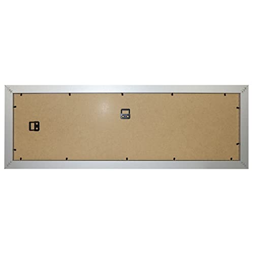 Vivarti Thin Matt Silver Picture Frame