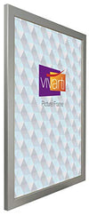 Vivarti Matt Silver Picture Frame