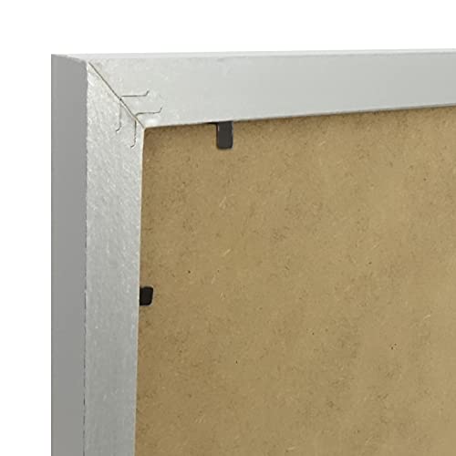 Vivarti Thin Gloss Silver Picture Frame