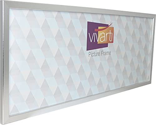 Vivarti Thin Gloss Silver Picture Frame