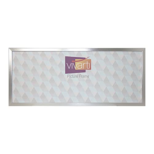Vivarti Thin Gloss Silver Picture Frame