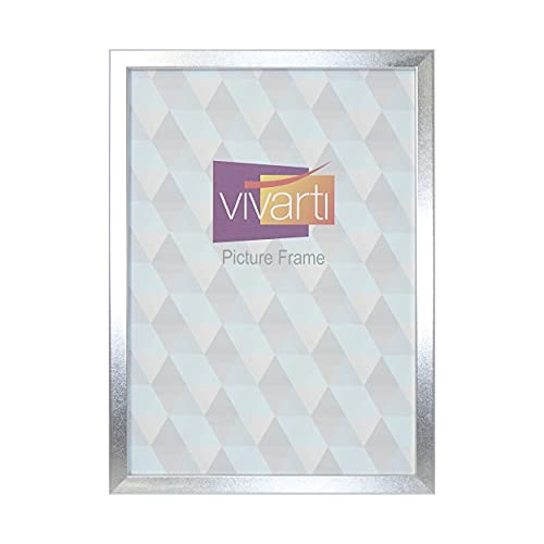 Vivarti Thin Gloss Silver Picture Frame