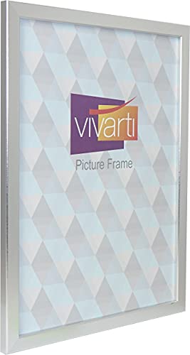Vivarti Thin Gloss Silver Picture Frame