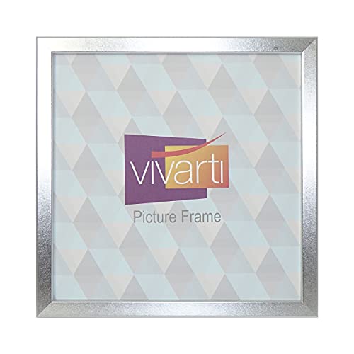 Vivarti Thin Gloss Silver Picture Frame