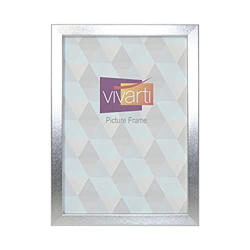 Vivarti Thin Gloss Silver Picture Frame