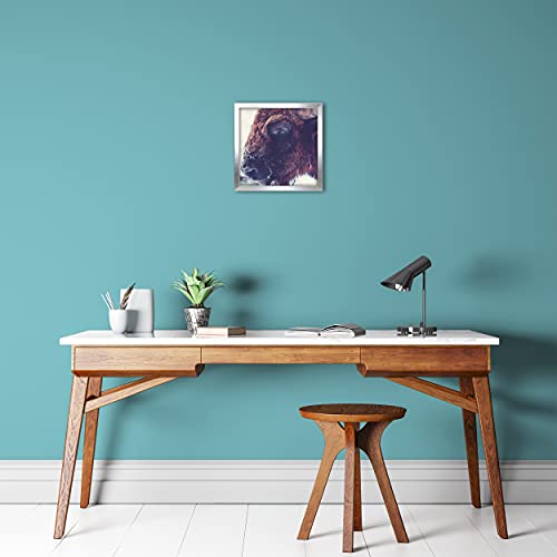 Vivarti Thin Gloss Silver Picture Frame