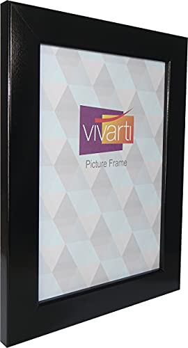 Vivarti Wide Gloss Black Picture Frame