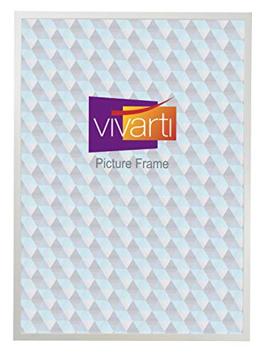 Vivarti Thin Matt White Picture Frame