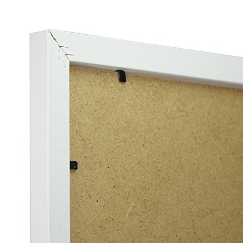 Vivarti Thin Matt White Picture Frame
