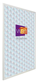Vivarti Thin Matt White Picture Frame-3