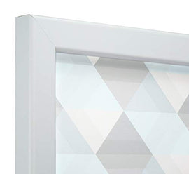 Vivarti Thin Matt White Picture Frame - 0