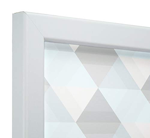 Vivarti Thin Matt White Picture Frame - 0