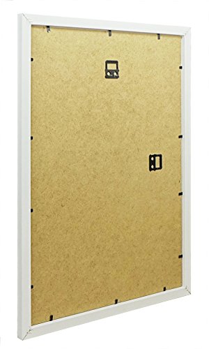 Vivarti Thin Matt White Picture Frame