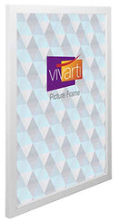 Vivarti Thin Matt White Picture Frame-13