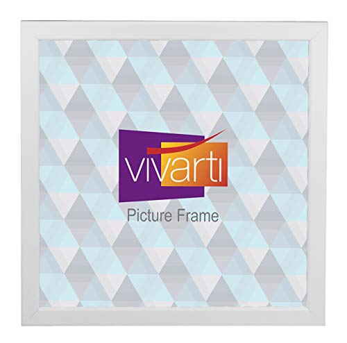 Vivarti Thin Matt White Picture Frame