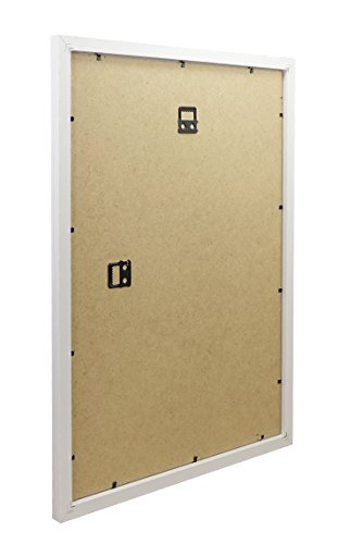 Vivarti Thin Gloss White Picture Frame