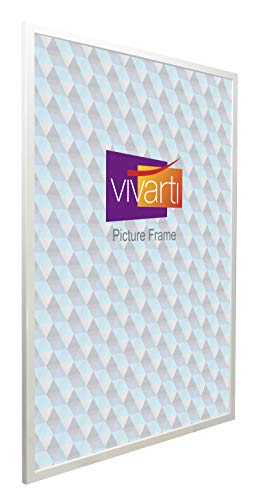 Vivarti Thin Gloss White Picture Frame