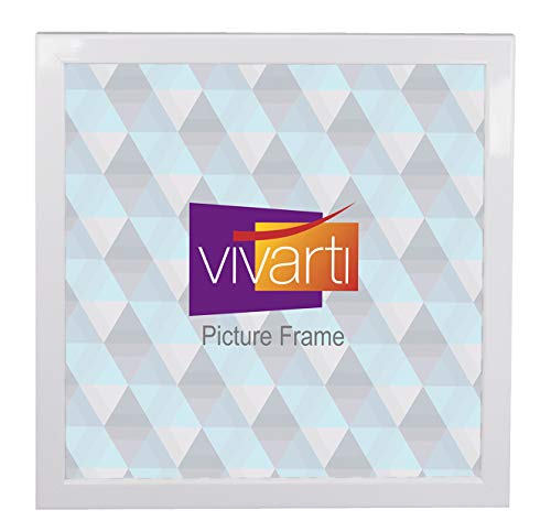 Vivarti Thin Gloss White Picture Frame