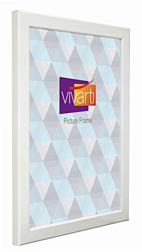 Vivarti Thin Gloss White Picture Frame