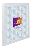 Vivarti Thin Gloss White Picture Frame-12