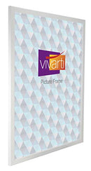 Vivarti Thin Gloss White Picture Frame-15