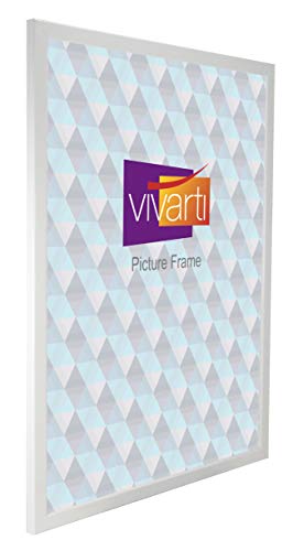 Vivarti Thin Gloss White Picture Frame