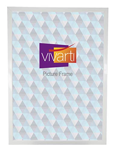 Vivarti Thin Gloss White Picture Frame