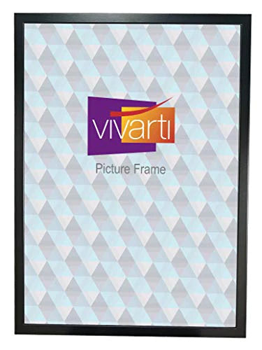 Vivarti Thin Satin Black Picture Frame