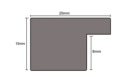 Vivarti Thin Satin Black Picture Frame
