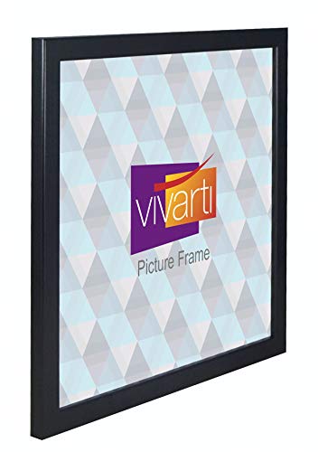 Vivarti Thin Satin Black Picture Frame