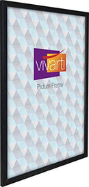 Vivarti Thin Black Ash Picture Frame-16
