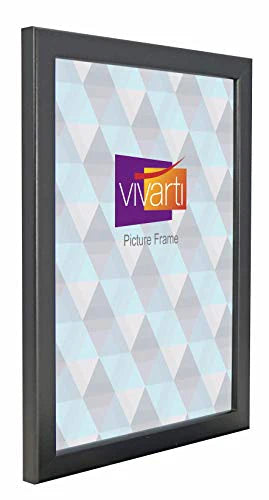 Vivarti Thin Satin Black Picture Frame