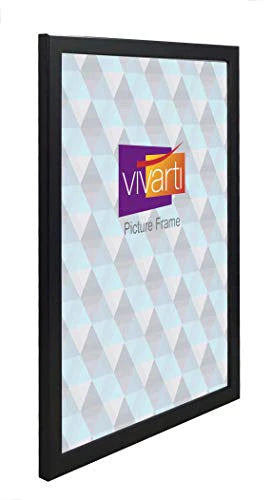 Vivarti Thin Satin Black Picture Frame