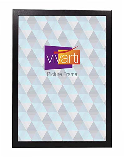 Vivarti Thin Satin Black Picture Frame
